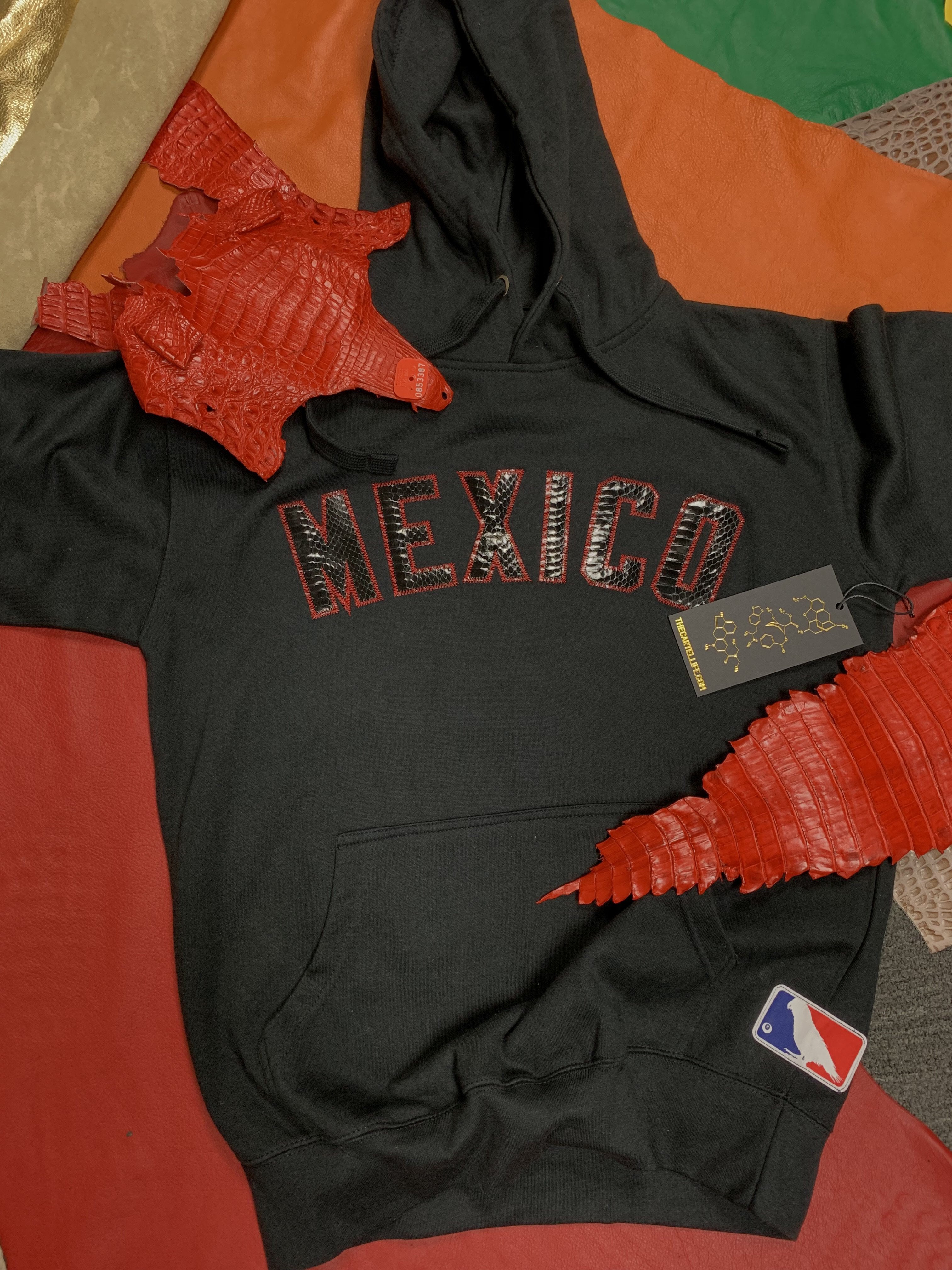 MEXICO Snake Skin Hoodie