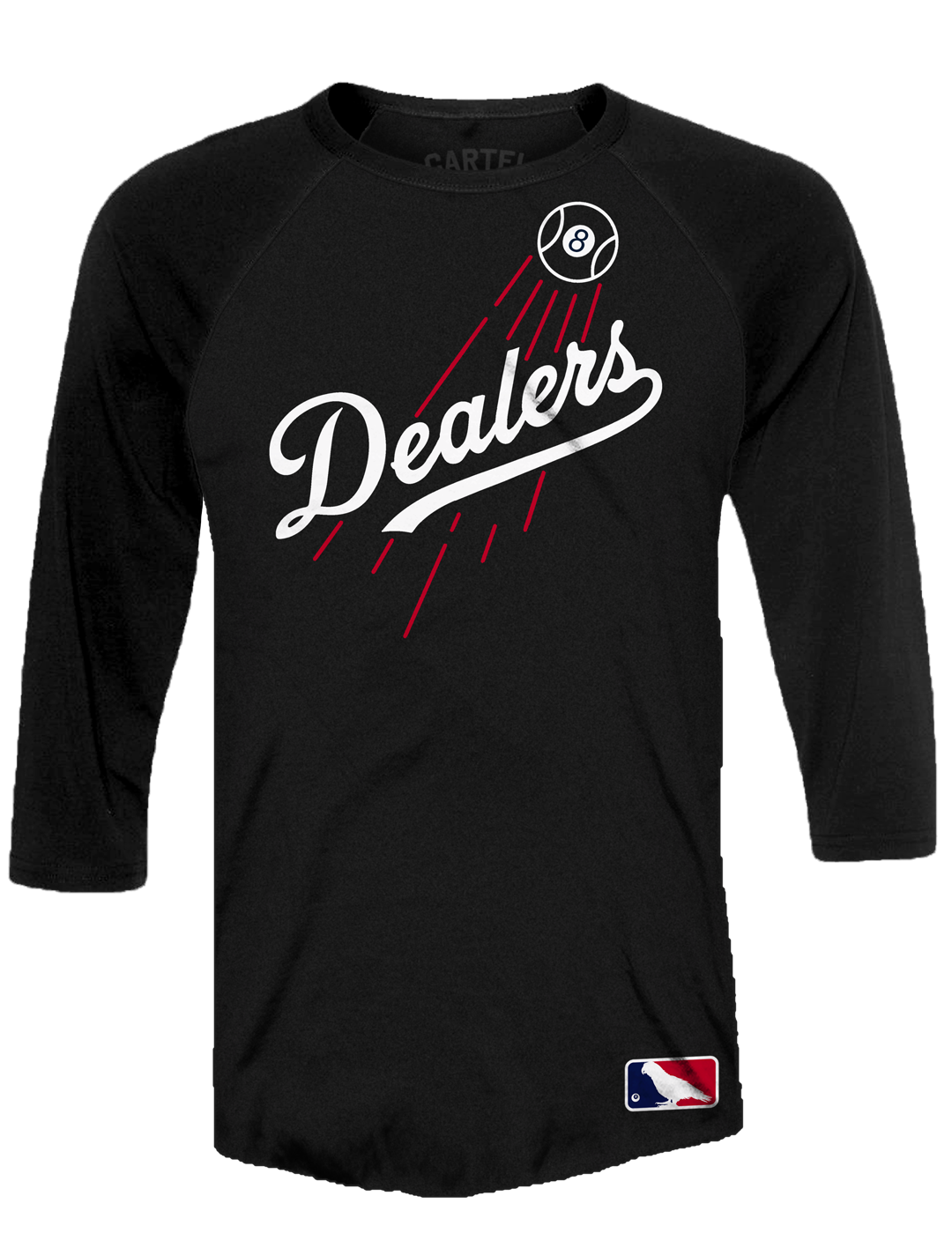 MLB Dealers 3/4 Sleeve