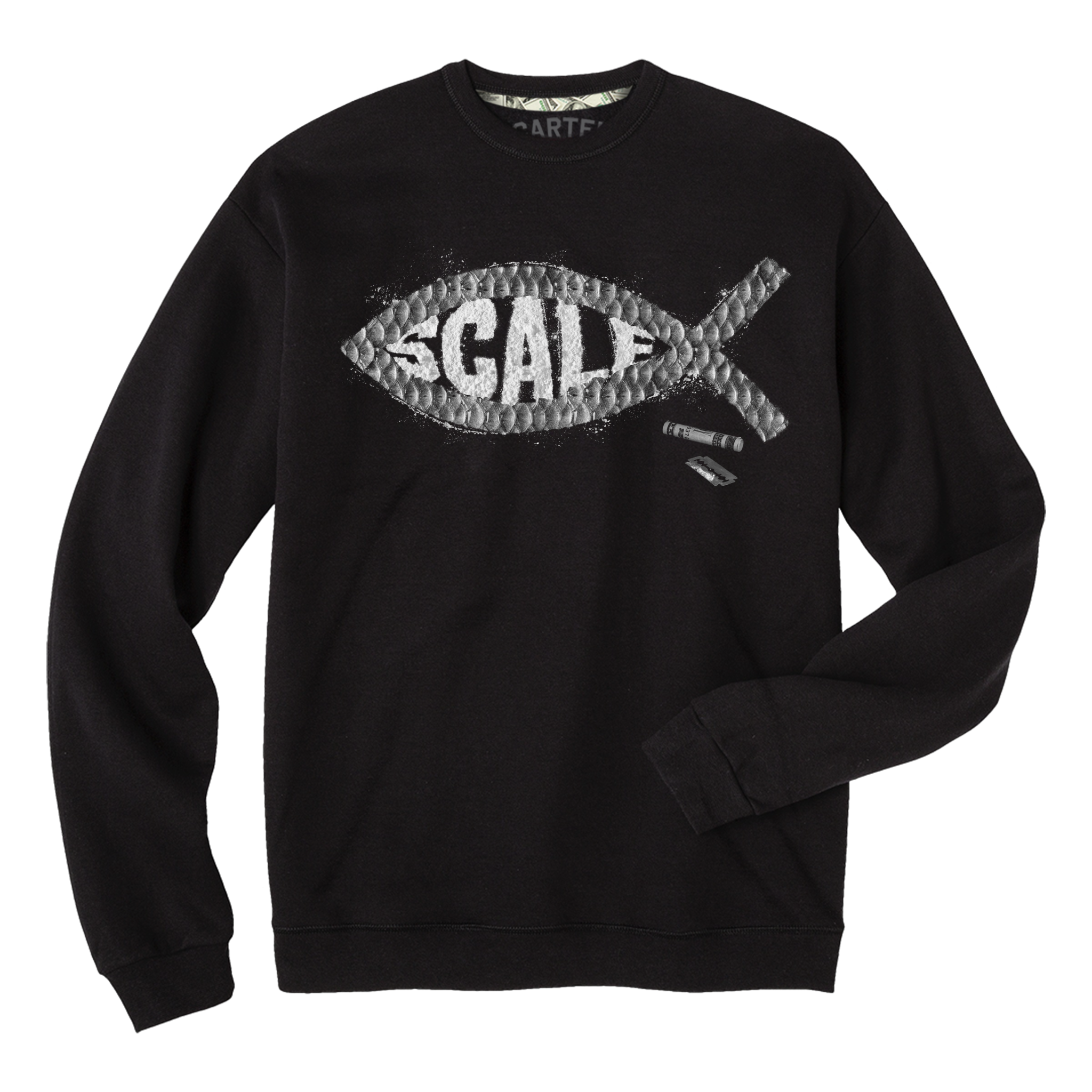 Fish Scale Crewneck