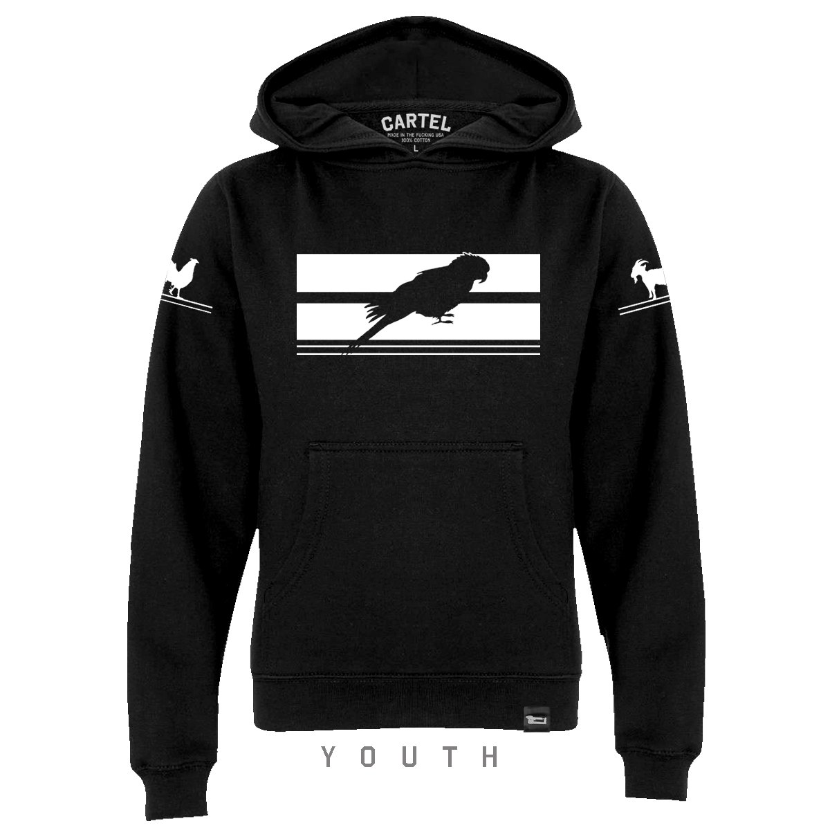 3 Animals YOUTH Hoodie